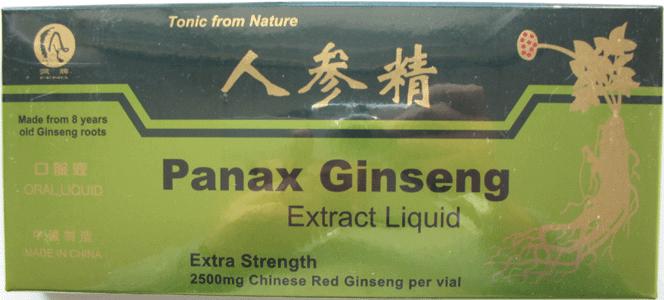 60x Panax Ginseng Extract 2500mg, 8 years old Ginseng roots